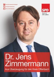 Dr Jens Zimmermann Bundestagabgeordneter Kreis Offenbach